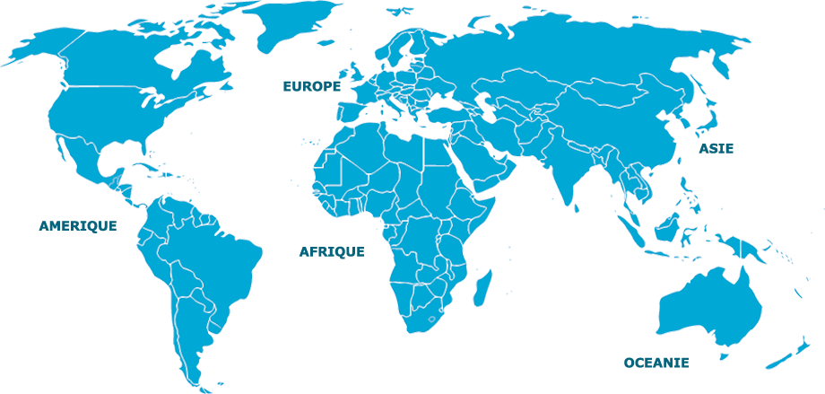 Carte du monde