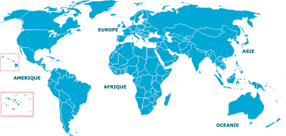 Carte du monde